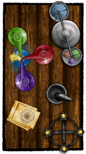 Load image into Gallery viewer, Alchemist Tokens - Dungeons By Dan, Modular terrain and dungeon tiles for tabletop games using battle maps.