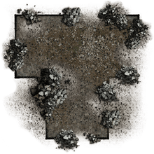 Load image into Gallery viewer, Ancient City Ruins - Dungeons By Dan, Modular terrain and dungeon tiles for tabletop games using battle maps.