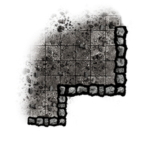 Load image into Gallery viewer, Ancient City Ruins - Dungeons By Dan, Modular terrain and dungeon tiles for tabletop games using battle maps.