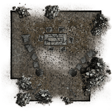 Load image into Gallery viewer, Ancient City Ruins - Dungeons By Dan, Modular terrain and dungeon tiles for tabletop games using battle maps.