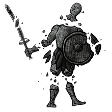 Load image into Gallery viewer, Ancient City Ruins - Dungeons By Dan, Modular terrain and dungeon tiles for tabletop games using battle maps.