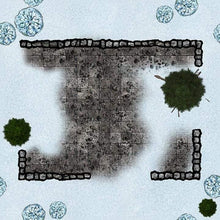 Cargar imagen en el visor de la galería, Arctic Forests - Dungeons By Dan, Modular terrain and dungeon tiles for tabletop games using battle maps.