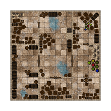 Cargar imagen en el visor de la galería, Castle Manor - Dungeons By Dan, Modular terrain and dungeon tiles for tabletop games using battle maps.