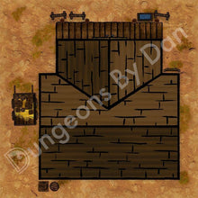 Cargar imagen en el visor de la galería, Desert Canyon - Dungeons By Dan, Modular terrain and dungeon tiles for tabletop games using battle maps.