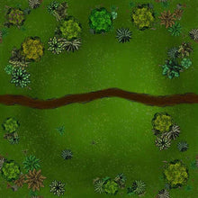 Load image into Gallery viewer, Forbidden Forest - Dungeons By Dan, Modular terrain and dungeon tiles for tabletop games using battle maps.