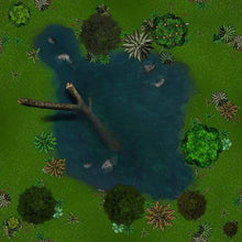 Load image into Gallery viewer, Forbidden Forest - Dungeons By Dan, Modular terrain and dungeon tiles for tabletop games using battle maps.