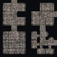 Load image into Gallery viewer, Infinite Keep - Dungeons By Dan, Modular terrain and dungeon tiles for tabletop games using battle maps.