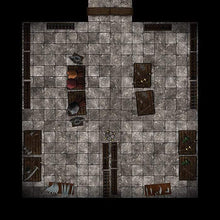 Load image into Gallery viewer, Infinite Keep - Dungeons By Dan, Modular terrain and dungeon tiles for tabletop games using battle maps.