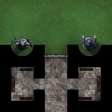 Load image into Gallery viewer, Infinite Keep - Dungeons By Dan, Modular terrain and dungeon tiles for tabletop games using battle maps.