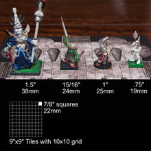 Load image into Gallery viewer, Infinite Keep Dungeon Tiles - Dungeons By Dan, Modular terrain and dungeon tiles for tabletop games using battle maps.