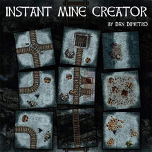 Load image into Gallery viewer, Instant Mine Creator - Dungeons By Dan, Modular terrain and dungeon tiles for tabletop games using battle maps.