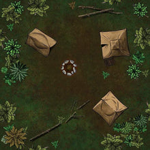 Load image into Gallery viewer, Jungle Tropics - Dungeons By Dan, Modular terrain and dungeon tiles for tabletop games using battle maps.