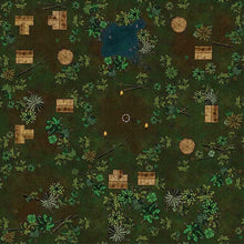 Load image into Gallery viewer, Jungle Tropics - Dungeons By Dan, Modular terrain and dungeon tiles for tabletop games using battle maps.