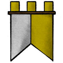 Load image into Gallery viewer, Map Icons, Banners, And Flags - Dungeons By Dan, Modular terrain and dungeon tiles for tabletop games using battle maps.