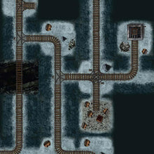 Load image into Gallery viewer, Massive Maps 1 - Dungeons By Dan, Modular terrain and dungeon tiles for tabletop games using battle maps.