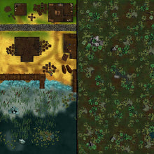 Load image into Gallery viewer, Massive Maps 2 - Dungeons By Dan, Modular terrain and dungeon tiles for tabletop games using battle maps.