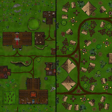 Load image into Gallery viewer, Massive Maps 2 - Dungeons By Dan, Modular terrain and dungeon tiles for tabletop games using battle maps.