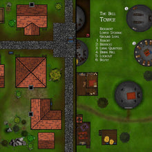 Load image into Gallery viewer, Massive Maps 2 - Dungeons By Dan, Modular terrain and dungeon tiles for tabletop games using battle maps.