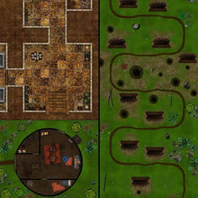 Load image into Gallery viewer, Massive Maps 3 - Dungeons By Dan, Modular terrain and dungeon tiles for tabletop games using battle maps.