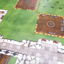 Load image into Gallery viewer, Modular Fortification Castle Tiles - Dungeons By Dan, Modular terrain and dungeon tiles for tabletop games using battle maps.