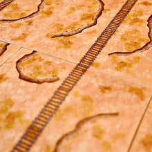 Cargar imagen en el visor de la galería, Dungeons By Dan Printed Map Modular Western Desert And Mine Tiles