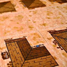 Cargar imagen en el visor de la galería, Dungeons By Dan Printed Map Modular Western Desert And Mine Tiles