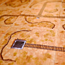 Cargar imagen en el visor de la galería, Dungeons By Dan Printed Map Modular Western Desert And Mine Tiles