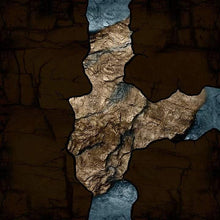 Load image into Gallery viewer, Natural Mountain Caves - Dungeons By Dan, Modular terrain and dungeon tiles for tabletop games using battle maps.
