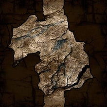 Load image into Gallery viewer, Natural Mountain Caves - Dungeons By Dan, Modular terrain and dungeon tiles for tabletop games using battle maps.