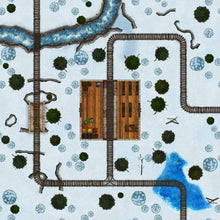 Load image into Gallery viewer, Dungeons By Dan Digital Map Railroad Tracks