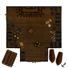 Cargar imagen en el visor de la galería, Shipyard Boats - Dungeons By Dan, Modular terrain and dungeon tiles for tabletop games using battle maps.