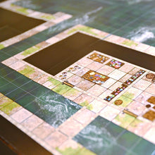 Load image into Gallery viewer, Dungeons By Dan Printed Map Towers And Sewer Terrain Tiles