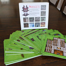 Load image into Gallery viewer, Town And City Building Tiles - Dungeons By Dan, Modular terrain and dungeon tiles for tabletop games using battle maps.