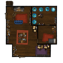 Load image into Gallery viewer, Town And City Buildings - Dungeons By Dan, Modular terrain and dungeon tiles for tabletop games using battle maps.