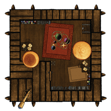 Load image into Gallery viewer, Tree Fort Village - Dungeons By Dan, Modular terrain and dungeon tiles for tabletop games using battle maps.