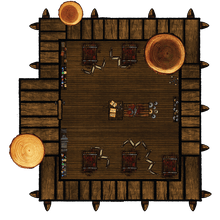 Load image into Gallery viewer, Tree Fort Village - Dungeons By Dan, Modular terrain and dungeon tiles for tabletop games using battle maps.