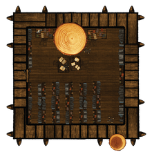 Load image into Gallery viewer, Tree Fort Village - Dungeons By Dan, Modular terrain and dungeon tiles for tabletop games using battle maps.
