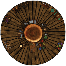 Load image into Gallery viewer, Tree Fort Village - Dungeons By Dan, Modular terrain and dungeon tiles for tabletop games using battle maps.