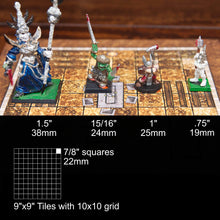 Load image into Gallery viewer, Ziggurats, Pyramids, And Temples Dungeon Tiles - Dungeons By Dan, Modular terrain and dungeon tiles for tabletop games using battle maps.