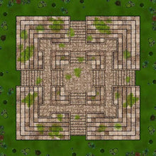 Load image into Gallery viewer, Ziggurats, Temples, And Pyramids - Dungeons By Dan, Modular terrain and dungeon tiles for tabletop games using battle maps.