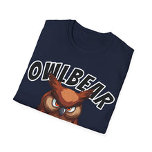 Cargar imagen en el visor de la galería, Owlbear Don&#39;t Care - Unisex Softstyle T-Shirt - Dungeon Master DM Shirt - Gamer Shirt
