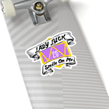 Cargar imagen en el visor de la galería, Lady Luck Smile On Me Kiss-Cut Stickers
