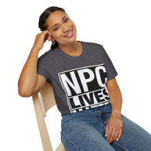 Load image into Gallery viewer, NPC Lives Matter - Unisex Softstyle T-Shirt
