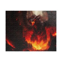 Load image into Gallery viewer, Lava Dragon Puzzle (110, 252, 500, 1014-piece) - DnD Gift - RPG
