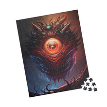 Load image into Gallery viewer, One Eyed Monster Puzzle (110, 252, 500, 1014-piece) - DnD, RPG, Tabletop, Beholder
