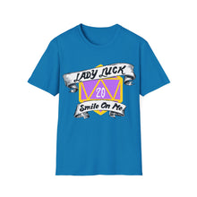 Load image into Gallery viewer, Lady Luck Smile On Me - Unisex Softstyle T-Shirt
