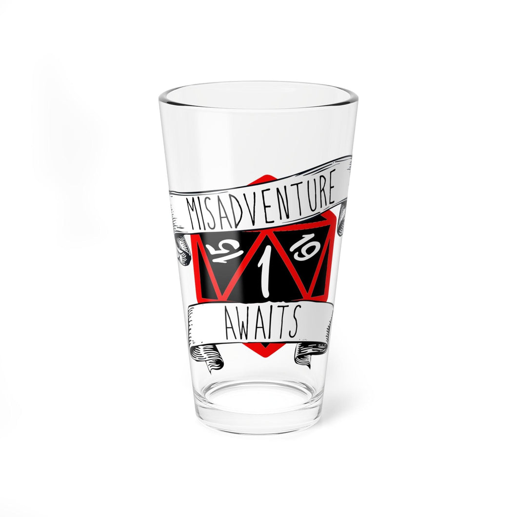 Misadventure Awaits 16oz Pint Glass