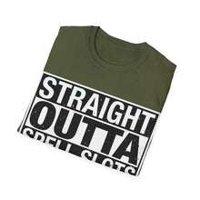Load image into Gallery viewer, Straight Outta Spell Slots - Unisex Softstyle T-Shirt
