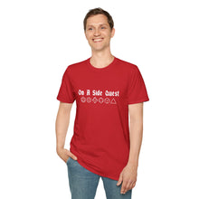 Load image into Gallery viewer, On A Side Quest - Unisex Softstyle DnD T-Shirt - Dungeon Master DM Shirt - DnD Accessories
