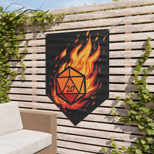 Load image into Gallery viewer, D20 DnD Pennant Banner
